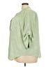 Torrid 100% Polyester Green 3/4 Sleeve Blouse Size 3X Plus (3) - photo 5