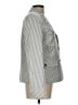 Grace Elements Stripes Gray Blazer Size 10 - photo 4