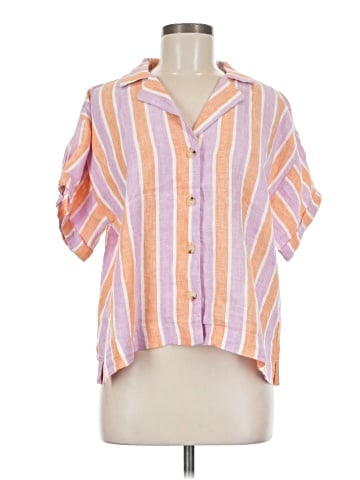 LOFT Beach Short Sleeve Blouse (view 1)