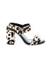 Joie Animal Print Ivory Sandals Size EU 37 - photo 1