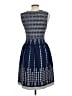 Max Edition Argyle Blue Cocktail Dress Size L - photo 2