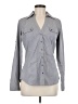 Express Gray Long Sleeve Button-Down Shirt Size M - photo 1