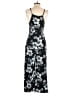 Hawaii Hangover 100% Rayon Floral Black Jumpsuit Size S - photo 2