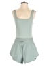 Yogalicious Solid Green Romper Size XS - photo 1
