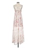 Haute Monde 100% Polyester Floral Ivory Casual Dress Size S - photo 2