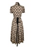 BCBGMAXAZRIA Brown Casual Dress Size L - photo 2