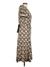 BCBGMAXAZRIA Brown Casual Dress Size L - photo 4