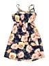 Old Navy Floral Blue Dress Size 10 - photo 2