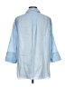 Zara Blue 3/4 Sleeve Button-Down Shirt Size L - photo 2