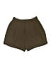 MM. LaFleur Solid Green Brown Shorts Size 10 - photo 1