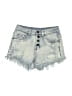 Jeans Blue Denim Shorts Size 2 - photo 1