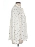 Ann Taylor LOFT 100% Polyester Polka Dots Ivory Long Sleeve Blouse Size L - photo 4
