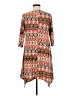 Wilde Print Orange Casual Dress Size M - photo 2