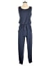 Max Studio Solid Blue Jumpsuit Size S - photo 1