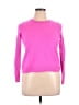 Nordstrom 100% Cashmere Pink Cashmere Pullover Sweater Size XL - photo 1