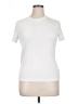 Banana Republic Solid White Short Sleeve Turtleneck Size XL - photo 1