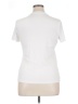 Banana Republic Solid White Short Sleeve Turtleneck Size XL - photo 2