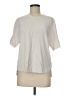 Athleta Solid Ivory Short Sleeve T-Shirt Size M - photo 1