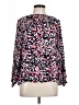 Assorted Brands 100% Viscose Floral Pink Long Sleeve Blouse Size L - photo 1