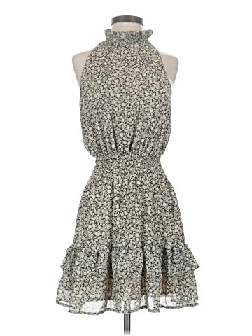 Olivia Grey Casual Dress (view 1)