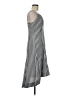 On 34th Checkered-gingham Gray Casual Dress Size 8 - photo 4