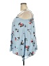 Torrid 100% Rayon Blue Sleeveless Blouse Size 2X Plus (2) - photo 5