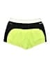The North Face 100% Polyester Color Block Green Athletic Shorts Size M - photo 2