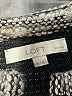 Ann Taylor LOFT Tweed Silver Jacket Size M (petite) - photo 6