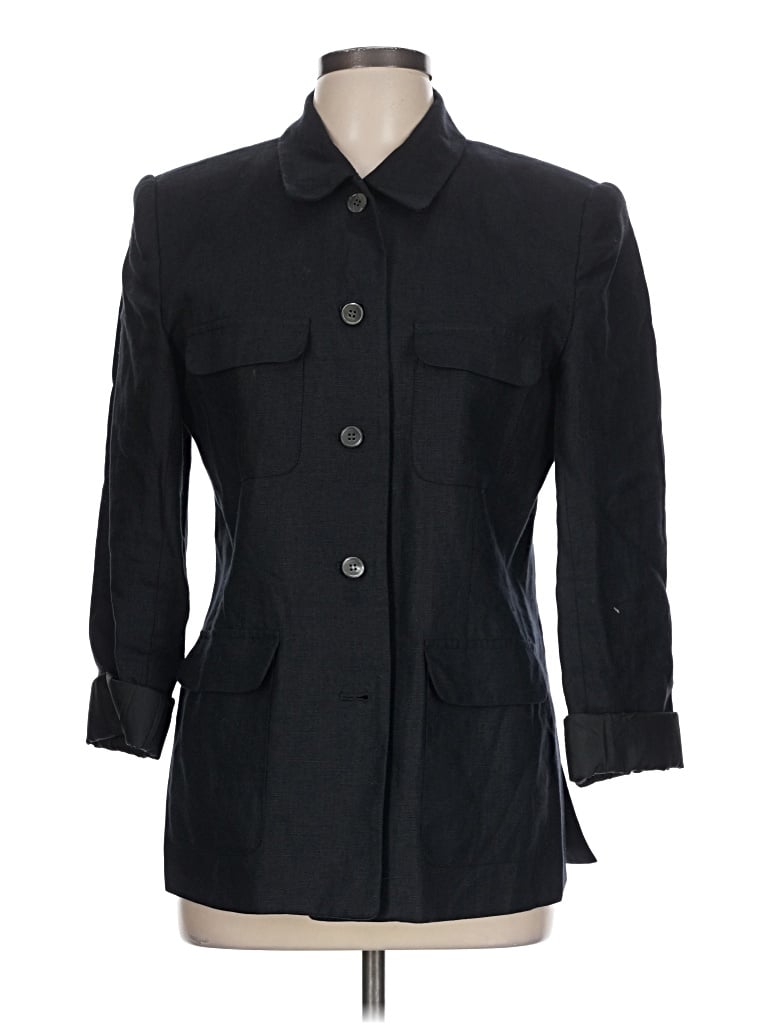 Pre-owned Talbots Coat In Black
