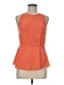 RD Style 100% Polyester Orange Sleeveless Blouse Size M - photo 1