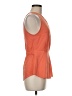 RD Style 100% Polyester Orange Sleeveless Blouse Size M - photo 4
