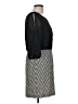Iz Byer Chevron-herringbone Black Casual Dress Size L - photo 4