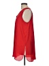 Adrienne Vittadini 100% Polyester Red Sleeveless Blouse Size L - photo 5