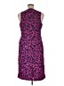 JS Collections Animal Print Purple Cocktail Dress Size 14 - photo 2