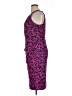 JS Collections Animal Print Purple Cocktail Dress Size 14 - photo 5