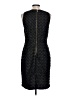 Calvin Klein 100% Polyester Tweed Black Cocktail Dress Size 10 - photo 2