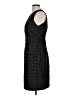 Calvin Klein 100% Polyester Tweed Black Cocktail Dress Size 10 - photo 5