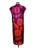 Ann Taylor 100% Polyester Paisley Red Cocktail Dress Size M (petite) - photo 2