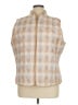 Style&Co 100% Polyester Argyle Gold Vest Size XL - photo 1