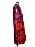 Ann Taylor 100% Polyester Paisley Red Cocktail Dress Size M (petite) - photo 4