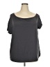 Torrid Gray Short Sleeve Top Size 2X Plus (2) - photo 1