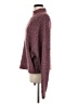 Express Tweed Burgundy Turtleneck Sweater Size M - photo 5