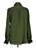 PREMISE 100% Polyester Solid Green Long Sleeve Blouse Size L - photo 2