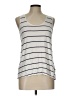 Silence and Noise Silver Sleeveless Top Size L - photo 1
