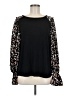 Hudson Gray Black Long Sleeve Blouse Size M - photo 1