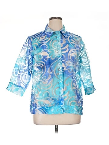 All Hours 3/4 Sleeve Blouse (view 1)