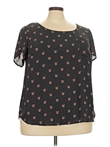 Torrid Short Sleeve Blouse (view 1)