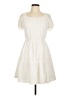 Japna 100% Cotton Solid Ivory Casual Dress Size L - photo 1