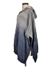 Carbon2Cobalt 100% Cotton Gray Poncho Size L - photo 5