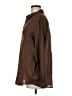 Gap 100% Linen Brown Long Sleeve Button-Down Shirt Size Med Petite - photo 5